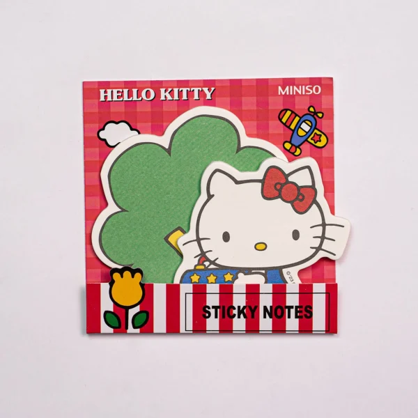 MINISO Notebook-Sticky Notes - Hello Kitty - Miniso Near Me